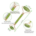 2PCS Gua Sha Facial Resin Stone Gousha Stone for the Face Roller Massager Jade Roller Gousha Stone Gowoman Gua Sha Visage
