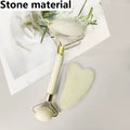 2PCS Gua Sha Facial Resin Stone Gousha Stone for the Face Roller Massager Jade Roller Gousha Stone Gowoman Gua Sha Visage