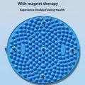 Foot Yoga Massage Acupressure Board Mat Muscle Relaxation round Exercise Mat Fitness Foot Training Acupuncture Physiotherapy