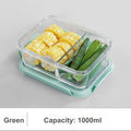 Glass Bento Lunch Box, Meal Prep Containers, Food Storage Containers, Airtight Bento Boxes for Microwave, Oven, Freezer