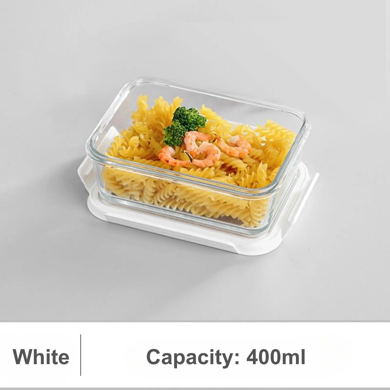Glass Bento Lunch Box, Meal Prep Containers, Food Storage Containers, Airtight Bento Boxes for Microwave, Oven, Freezer