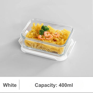 Glass Bento Lunch Box, Meal Prep Containers, Food Storage Containers, Airtight Bento Boxes for Microwave, Oven, Freezer