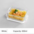 Glass Bento Lunch Box, Meal Prep Containers, Food Storage Containers, Airtight Bento Boxes for Microwave, Oven, Freezer