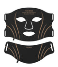Silicone LED Mask Face with Neck 7 Colors LED Photon Red Light Therapy for Anti-Aging Wrinkles Skin Rejuvenation Beauty Mask