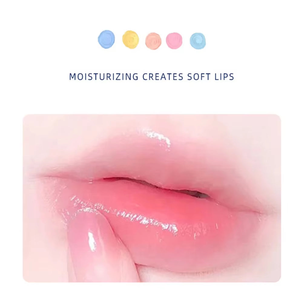 Moisturizing Lip Balm Sets Lipstick Makeup Natural Plant Base Moisturizer Lip Balm Anti-Cracking Lips Skin Care