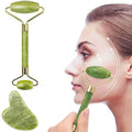 2PCS Gua Sha Facial Resin Stone Gousha Stone for the Face Roller Massager Jade Roller Gousha Stone Gowoman Gua Sha Visage