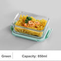 Glass Bento Lunch Box, Meal Prep Containers, Food Storage Containers, Airtight Bento Boxes for Microwave, Oven, Freezer
