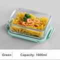 Glass Bento Lunch Box, Meal Prep Containers, Food Storage Containers, Airtight Bento Boxes for Microwave, Oven, Freezer
