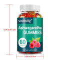 KSM-66 Ashwagandha Gummies - Improve Sleep, Relieve Stress, Support Immunity, Relaxation, Mood and Cognitive Health
