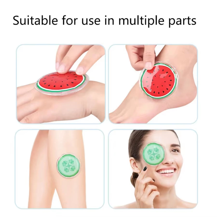 Gel Ice Pack Reusable Cooling Eye Pads and under Eye Patches,Eye Hot Cold Treatment Pack for Redness,Pain Relief and Eye Relax