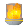 Aroma Lamps Natural Himalayan Salt Lamp USB Pink Salt Rocks Lamp Multi-Color Romantic Night Light for Original Birthday Gifts
