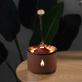 Air Diffuser Humidifier Ultrasonic Essential Oil Aromatherapy Essential Oil Diffusers 2 Mist Mosdes Flame and Volcano