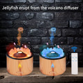 Air Diffuser Humidifier Ultrasonic Essential Oil Aromatherapy Essential Oil Diffusers 2 Mist Mosdes Flame and Volcano